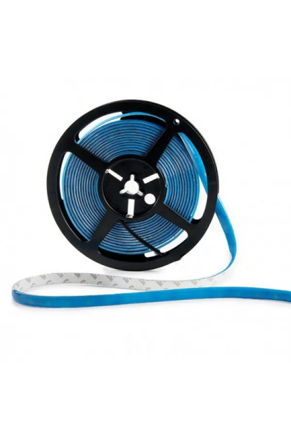 Powerlux 5050 Mavi Şerit Led 12V 5m Silikonlu IP65 Powerlux 5050 Mavi Şerit Led 12V 5m Silikonlu IP65