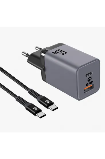 Yüksek Performanslı GNP 65W GaN Şarj Teknolojisi Yüksek Performanslı GNP 65W GaN Şarj Teknolojisi