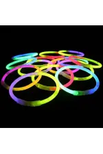Glow Fosforlu Neon Bileklik 50 Adet (5637) Glow Fosforlu Neon Bileklik 50 Adet (5637)