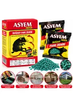 BUĞDAY FARE YEMİ ZEHİRİ 2X100=200GR (5637) BUĞDAY FARE YEMİ ZEHİRİ 2X100=200GR (5637)