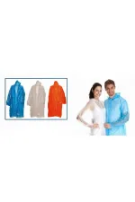 Tek Kullanımlık Çıtçıtlı Yağmurluk (5637)