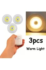 Uzaktan Kumandalı Yapışkanlı 3'lü Led Spot Lamba (5637) Uzaktan Kumandalı Yapışkanlı 3'lü Led Spot Lamba (5637)