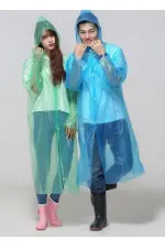 Tek Kullanımlık Çıtçıtlı Yağmurluk (5637)