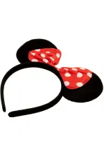 Minnie Mouse Taç Fare Tacı Kafa Bandı (5637) Minnie Mouse Taç Fare Tacı Kafa Bandı (5637)