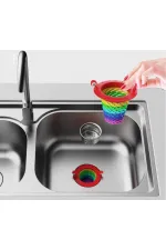 Renkli 6 Kademeli Lavabo Süzgeci (5637) Renkli 6 Kademeli Lavabo Süzgeci (5637)