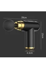 4 Başlıklı USB Şarj Olabilen Masaj Tabancası (5637) 4 Başlıklı USB Şarj Olabilen Masaj Tabancası (5637)