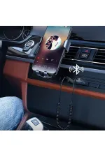 Araba için Bluetooth Aux Alıcısı Wireless Araç Kiti (5637)