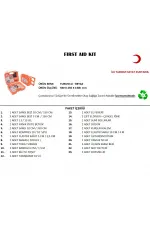 Büyük Boy İlk Yardım Seti First Aid Kit (5637) Büyük Boy İlk Yardım Seti First Aid Kit (5637)