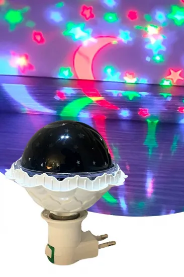Kristal Gökyüzü Modlu Yıldızlı Hareketli 360 Derece Dönen Kristal Led Ampül (5637) Kristal Gökyüzü Modlu Yıldızlı Hareketli 360 Derece Dönen Kristal Led Ampül (5637)