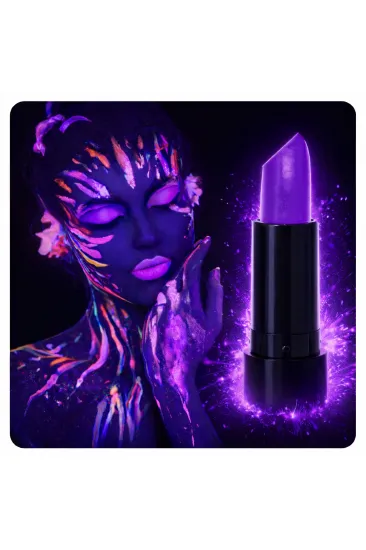 UV Neon Mor Ruj – Karanlıkta Parlayan Makyaj Boyası (5637) UV Neon Mor Ruj – Karanlıkta Parlayan Makyaj Boyası (5637)