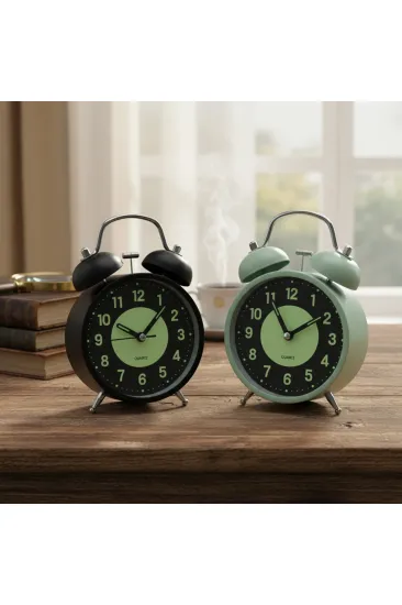 ALARM CLOCK NO-847 YUVARLAK MASA ÇALAR SAAT METAL KASA RENKLİ PİLLİ - IŞIKLI - FOSFORLU ÇAP: 11CM BGC-37 HERHANGİ BİR RENK GÖNDERİLİR (5637) ALARM CLOCK NO-847 YUVARLAK MASA ÇALAR SAAT METAL KASA RENKLİ PİLLİ - IŞIKLI - FOSFORLU ÇAP: 11CM BGC-37 HERHANGİ BİR RENK GÖNDERİLİR (5637)