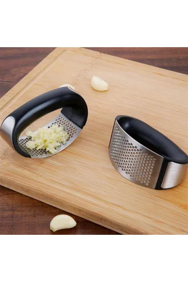 Yeni Sarımsak Ezici Paslanmaz Çelik Garlic Press (5637) Yeni Sarımsak Ezici Paslanmaz Çelik Garlic Press (5637)