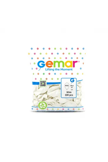 İÇ MEKAN - BEYAZ BALON 10 INC - 26CM - 100PCS (5637) İÇ MEKAN - BEYAZ BALON 10 INC - 26CM - 100PCS (5637)