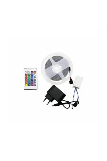 LED RGB KUMANDALI ŞERİT LED 5MT (5637) LED RGB KUMANDALI ŞERİT LED 5MT (5637)
