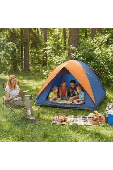 4 Kişilik Manuel Kurulum Gölgelikli Kamp Çadırı – Aile, Doğa, Piknik ve Outdoor 200x200x135 cm (5637) 4 Kişilik Manuel Kurulum Gölgelikli Kamp Çadırı – Aile, Doğa, Piknik ve Outdoor 200x200x135 cm (5637)