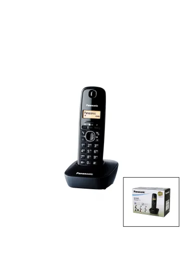 PANASONİC KX-TG1611 SİYAH - OVAL KABLOSUZ DİJİTAL TELSİZ TELEFON (5637) PANASONİC KX-TG1611 SİYAH - OVAL KABLOSUZ DİJİTAL TELSİZ TELEFON (5637)