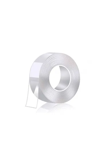 NANO BANT ŞEFFAF ÇİFT TARAFLI 30MMX2MT (5637) NANO BANT ŞEFFAF ÇİFT TARAFLI 30MMX2MT (5637)