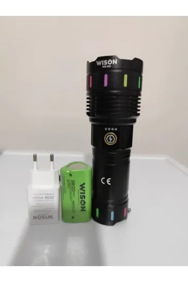 Ws-550 30w 3000 Lümen Zoomlu Profosyonel El Feneri (5637) Ws-550 30w 3000 Lümen Zoomlu Profosyonel El Feneri (5637)
