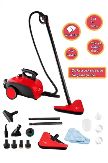 Classen Smart Çok Fonksiyonlu Güçlü Buharlı Temizleyici Makinesi (5637)