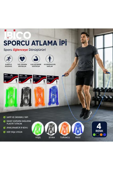 SAYAÇLI RENKLİ SİLİKON İP ATLAMA İPİ SÜNGERLİ RENKLİ PLASTİK TUTACAK (5637) SAYAÇLI RENKLİ SİLİKON İP ATLAMA İPİ SÜNGERLİ RENKLİ PLASTİK TUTACAK (5637)