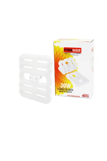 NİSALUCE EAMP-096/B 30W - E27FLOWER KATLANIR- 4B ŞEKİL16X21CMBEYAZ LED LAMBA AMPUL 2700LÜMEN- 6500K (5637) NİSALUCE EAMP-096/B 30W - E27FLOWER KATLANIR- 4B ŞEKİL16X21CMBEYAZ LED LAMBA AMPUL 2700LÜMEN- 6500K (5637)