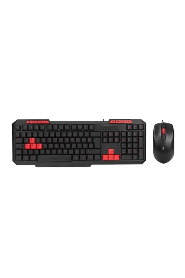 USB KABLOLU KLAVYE - MOUSE SET KIRMIZI TUŞLU Q KLAVYE 1600DPI MOUSE (5637) USB KABLOLU KLAVYE - MOUSE SET KIRMIZI TUŞLU Q KLAVYE 1600DPI MOUSE (5637)