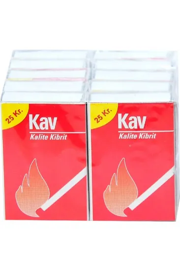 KAV KİBRİT10X10100LÜ (5637) KAV KİBRİT10X10100LÜ (5637)