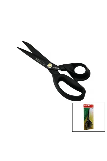 BREZİLYA STİLİ TERZİ MAKASI SİYAH - YAPIŞMAZ ERGONOMİK SAP GL-606 9 İNÇ 1/4 (5637) BREZİLYA STİLİ TERZİ MAKASI SİYAH - YAPIŞMAZ ERGONOMİK SAP GL-606 9 İNÇ 1/4 (5637)