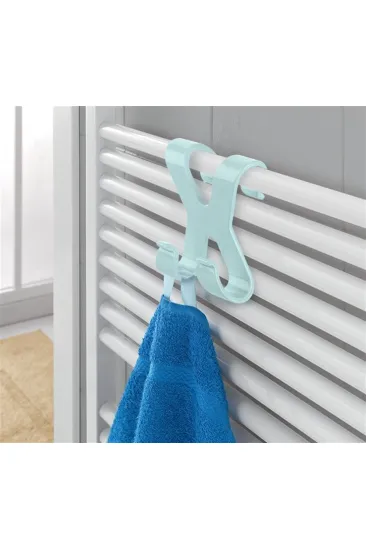 Hang it Pratik Kolay Taşımabilir Havlupan 2 Kancalı Banyo Askısı (5637) Hang it Pratik Kolay Taşımabilir Havlupan 2 Kancalı Banyo Askısı (5637)