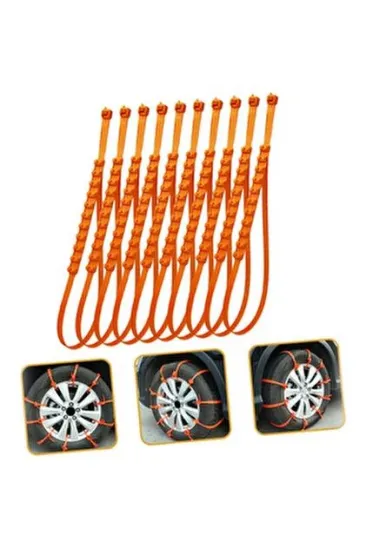 10PCS PLASTİK ZİNCİR OTO LASTİK KAR KELEPÇESİ = CIRTLI (5637) 10PCS PLASTİK ZİNCİR OTO LASTİK KAR KELEPÇESİ = CIRTLI (5637)