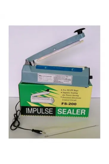 20Cm Metal Gövde Poşet Ağzı Yapıştırma Kapatma Makinası FS-200 (5637) 20Cm Metal Gövde Poşet Ağzı Yapıştırma Kapatma Makinası FS-200 (5637)