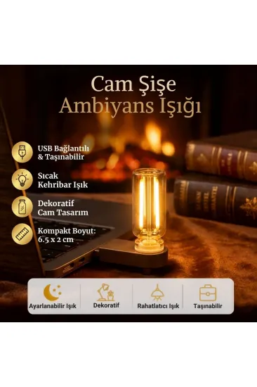 Cam Şişe USB LED Işık, Dekoratif Masaüstü Gece Lambası, Şişe İçin Ambiyans Aydınlatma ve Dekoratif Lamba i (5637) Cam Şişe USB LED Işık, Dekoratif Masaüstü Gece Lambası, Şişe İçin Ambiyans Aydınlatma ve Dekoratif Lamba i (5637)