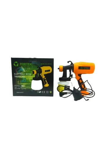 ELEKTRİKLİ BOYA TABANCASI 1000 ML.400W PRT-018 (5637) ELEKTRİKLİ BOYA TABANCASI 1000 ML.400W PRT-018 (5637)