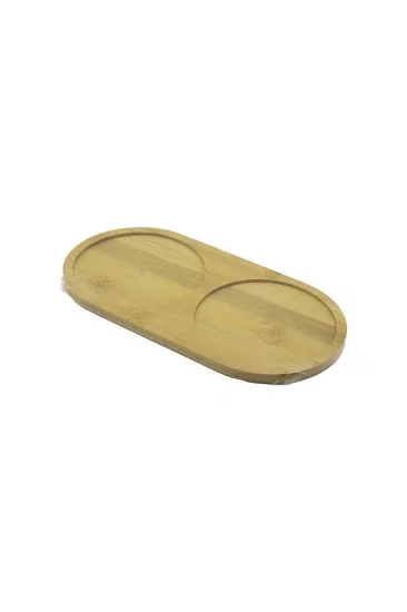2 BÖLMELİ OVAL AHŞAP BAMBU YAĞDANIK ALTLIK 12X24X0.8CM (5637) 2 BÖLMELİ OVAL AHŞAP BAMBU YAĞDANIK ALTLIK 12X24X0.8CM (5637)