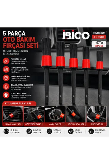 5PCS OTO BAKIM FIRÇASI (5637)