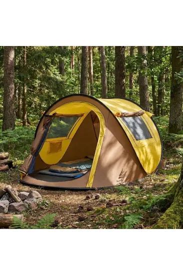 2 Kişilik Vagon Tipi Yarı Otomatik Kamp Çadırı – Çift Kapılı, Çift Pencereli, Hafif Taşınabilir Outdoor Doğa Çadırı 220x120x90 cm (5637) 2 Kişilik Vagon Tipi Yarı Otomatik Kamp Çadırı – Çift Kapılı, Çift Pencereli, Hafif Taşınabilir Outdoor Doğa Çadırı 220x120x90 cm (5637)