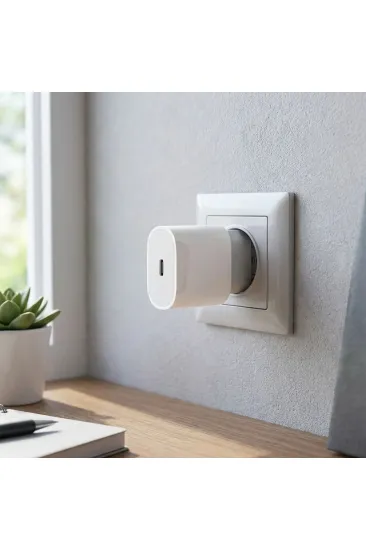 20W USB-C Hızlı Şarj Adaptörü – Power Delivery (PD) Destekli Güç Adaptörü, Güvenli Şarj Başlığı (5637) 20W USB-C Hızlı Şarj Adaptörü – Power Delivery (PD) Destekli Güç Adaptörü, Güvenli Şarj Başlığı (5637)