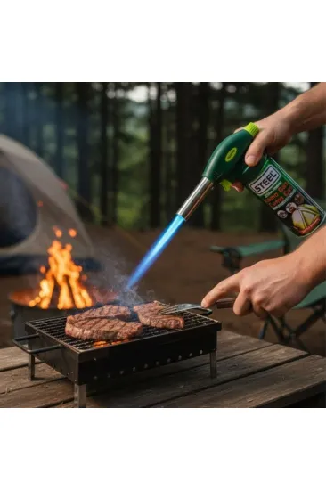 Outdoor Kamp, Piknik ve Tamir İşleri İçin Kamp Gazı Seti – Taşınabilir Pürmüz Alev Tabancası ve Yüksek Performanslı Gaz Kartuşu (5637) Outdoor Kamp, Piknik ve Tamir İşleri İçin Kamp Gazı Seti – Taşınabilir Pürmüz Alev Tabancası ve Yüksek Performanslı Gaz Kartuşu (5637)