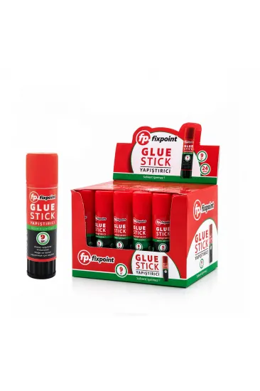 24 ADET 9GR STICK YAPIŞTIRICI SOLVENT İÇERMEZ YIKANABİLİR KOLAY UYGULAMA KAĞIT - KARTON YAPIŞTIRICI STİCK (5637)
