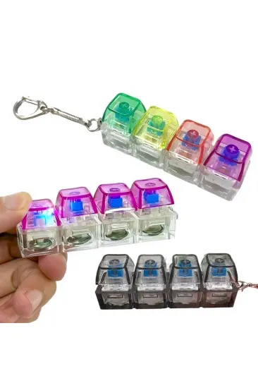Işıklı Klavye Tuşu Switch Anahtarlık (5637) Işıklı Klavye Tuşu Switch Anahtarlık (5637)