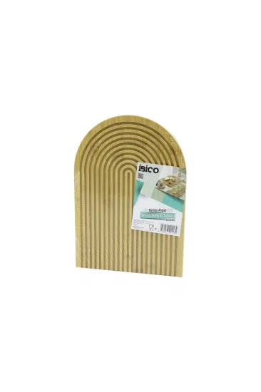 YARIM DAİRE ÇİFT TARAFLI=DÜZ - KANALLI AHŞAP BAMBU SUNUM TEPSİ 22X32CM (5637) YARIM DAİRE ÇİFT TARAFLI=DÜZ - KANALLI AHŞAP BAMBU SUNUM TEPSİ 22X32CM (5637)