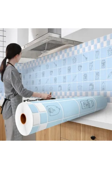 Yüksek Sıcaklığa Dayanıklı Kendiliğinden Yapışkanlı Film Su ve Yağ Geçirmez Duvar Folyosu 5mt x 60 cm (5637) Yüksek Sıcaklığa Dayanıklı Kendiliğinden Yapışkanlı Film Su ve Yağ Geçirmez Duvar Folyosu 5mt x 60 cm (5637)
