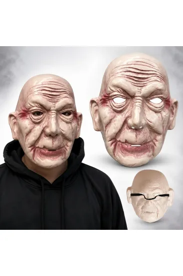 Korkunç Yaşlı Adam Gerçekçi İhtiyar Maske (5637) Korkunç Yaşlı Adam Gerçekçi İhtiyar Maske (5637)