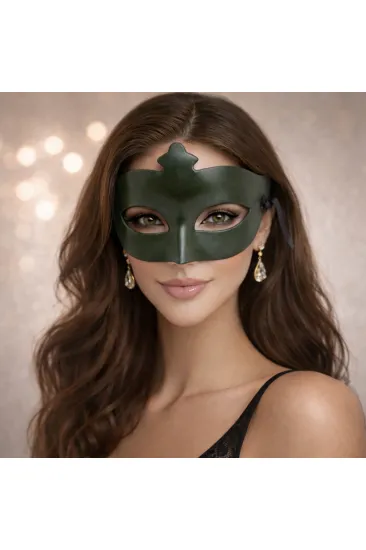 Haki Yeşil Gizemli Masquerade Maskesi (5637) Haki Yeşil Gizemli Masquerade Maskesi (5637)