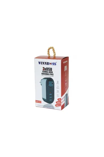 SİYAH TERMAL AKIM KORUMALI 1XPRİZ 3XUSB DUVAR TİPİ PRİZ 10A - 2500W (5637) SİYAH TERMAL AKIM KORUMALI 1XPRİZ 3XUSB DUVAR TİPİ PRİZ 10A - 2500W (5637)