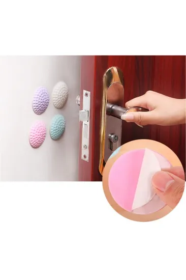 Çok Amaçlı Silikon Kapı Duvar Koruyucu Tampon 4lü Paket (5637) Çok Amaçlı Silikon Kapı Duvar Koruyucu Tampon 4lü Paket (5637)