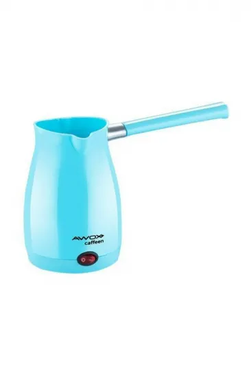 AWOX CAFFEEN MAVİ ELEKTRİKLİ CEZVE TÜRK KAHVESİ MAKİNESİ PLASTİK ÇİFT AĞIZ 0.4LT - 5 FİNCAN 1000W (5637) AWOX CAFFEEN MAVİ ELEKTRİKLİ CEZVE TÜRK KAHVESİ MAKİNESİ PLASTİK ÇİFT AĞIZ 0.4LT - 5 FİNCAN 1000W (5637)