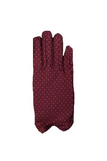 Bordo Renk Puanlı Çocuk Eldiveni (5637) Bordo Renk Puanlı Çocuk Eldiveni (5637)