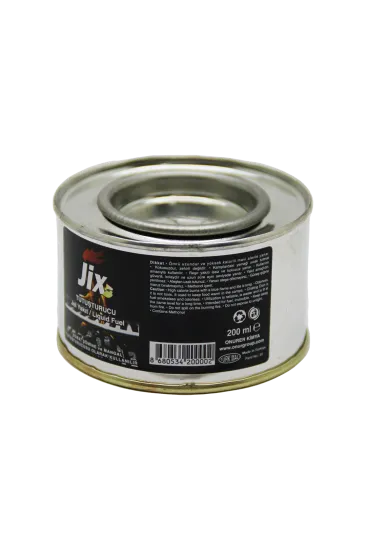 JİX TUTUŞTURUCU 200ML TENEKE JEL YAKIT (5637) JİX TUTUŞTURUCU 200ML TENEKE JEL YAKIT (5637)