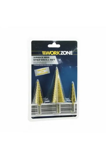 3 PARÇA HSS KADEMELİ MATKAP UCU SET (5637) 3 PARÇA HSS KADEMELİ MATKAP UCU SET (5637)